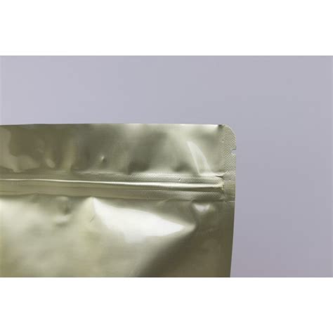 X X Od Pale Gold Mylar Foil Stand Up Pouch