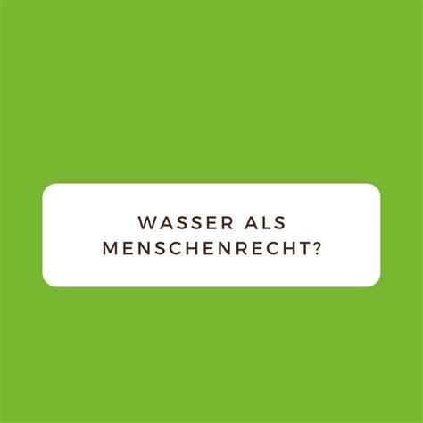 Fastenchallenge 2023 Wasser Als Menschenrecht