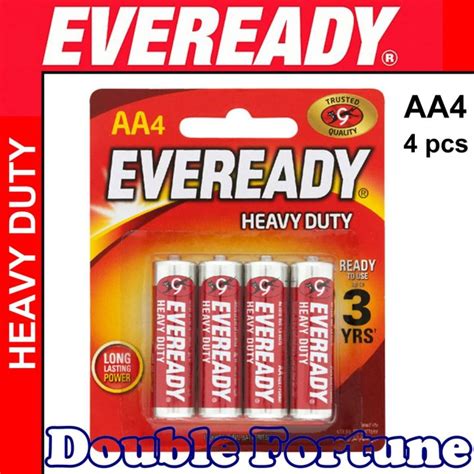 EVEREADY Merah Baterai Batrai Battery Batere AA A2 Per Pack Isi 4 Pcs