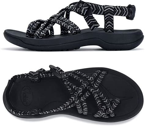 Viakix Walking Sandals For Women Ultra Comfortable Athletic Sandals