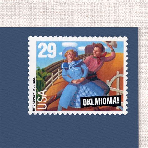 29 Oklahoma Pack Of 25 Unused Stamps From 1993 Vintagepostagestamps