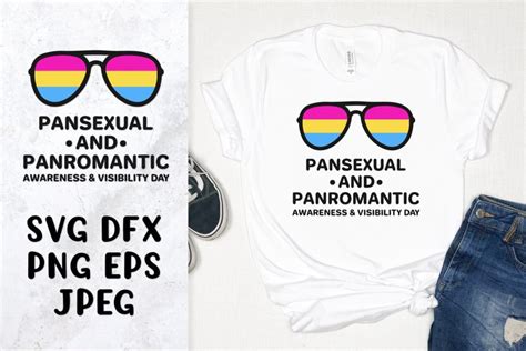 Pansexual And Panromantic Awareness And Visibility Day Svg