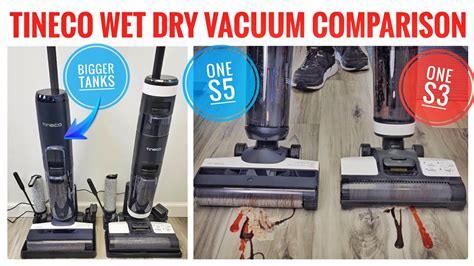 Tineco Floor ONE S5 Vs S3 Cordless Wet Dry Harwood Floor Vacuum Mop