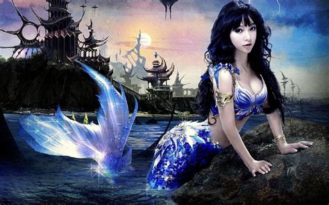 🔥 [70+] Fantasy Mermaid Wallpapers | WallpaperSafari