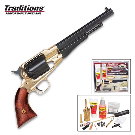 Traditions Firearms Colt 1858 Army Revolver With Redi Pak Working