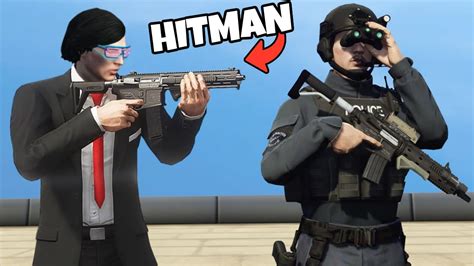 I Spent 24 Hours As Hitman In GTA 5 RP YouTube