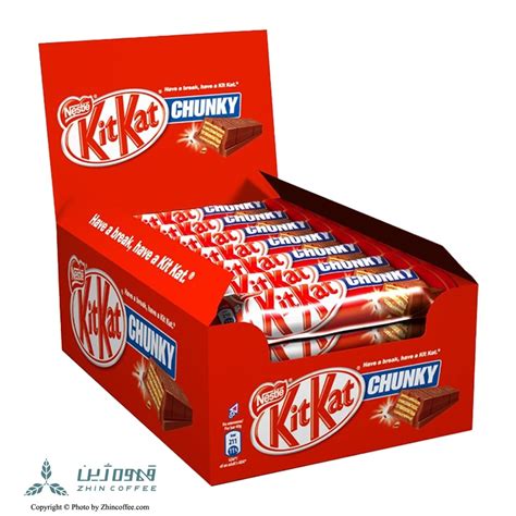 مشخصات و خرید بسته 12 تایی شکلات کیت کت چانکی Kit Kat Chunky فروشگاه