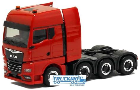 Herpa Man Tgx Gx Slt Zugmaschine Achs Rot Truckmo Lkw