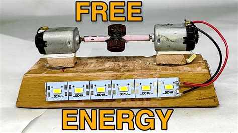 How To Make Free Energy Generator Two Dc Motor Youtube