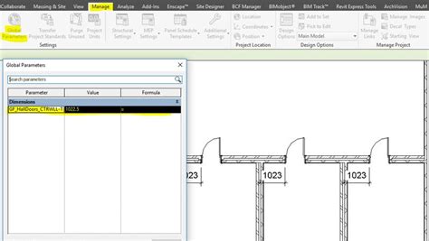 Global Parameters In Revit Man And Machine