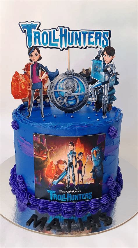 Trollhunters Birthday Cake Ideas Images Pictures