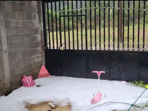 Tormenta de granizo deja sin energía a La Esperanza Fotos