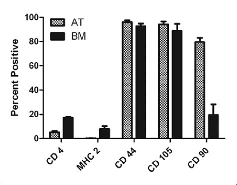 Feline Adipose Derived MSCs AT MSCs Demonstrate Similar Surface