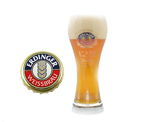 Copo Erdinger Jahre 125 Anos Comemorativo Exclusivo Importado 500ml