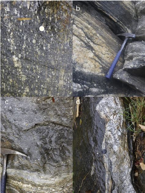 Outcrop Photographs From Around Doi Inthanon A Augen Gneiss At The Download Scientific