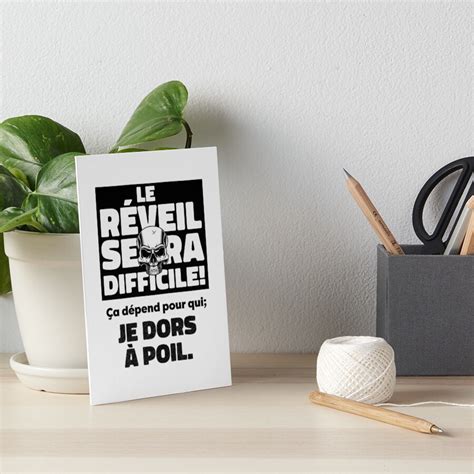 The Awakening Will Be Difficult It Depends For Whom I Sleep Naked Art Board Print For Sale