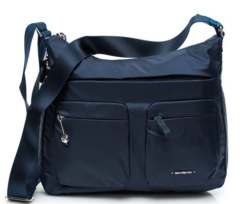 Samsonite Move Medium Borsa A Tracolla In Nylon Darkblue