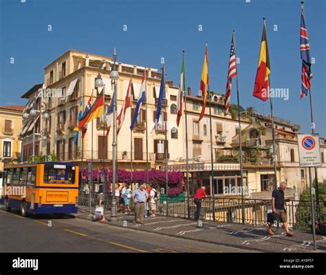 Piazza Tasso The Famous Heart And Centre Of Sorrento Bay Of Naples