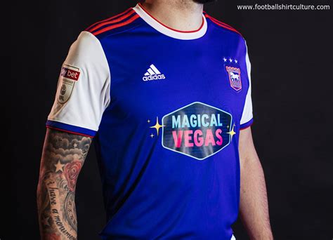 Ipswich Town 2018 19 Adidas Home Kit 18 19 Kits Football Shirt Blog