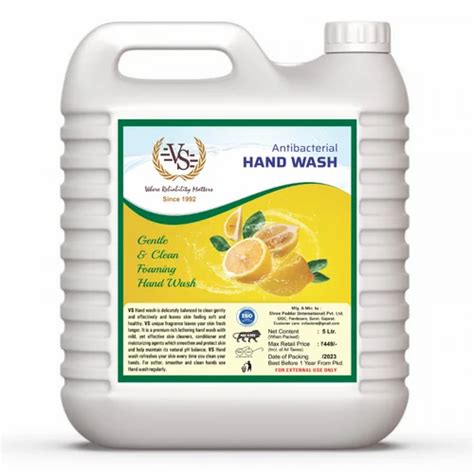 Liquid Hand Wash Can Packaging Size 5L At Rs 120 Can In Surat ID