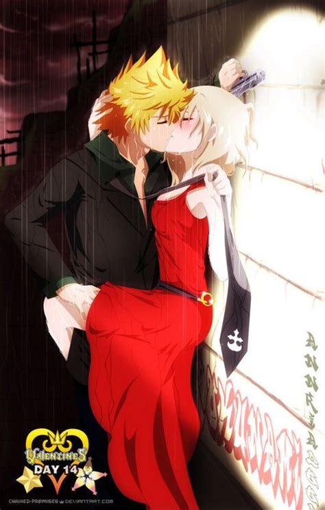 Namine And Roxas Kissing