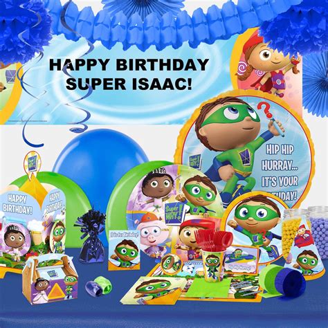 Super Why Party Supplies Boys Birthday Party