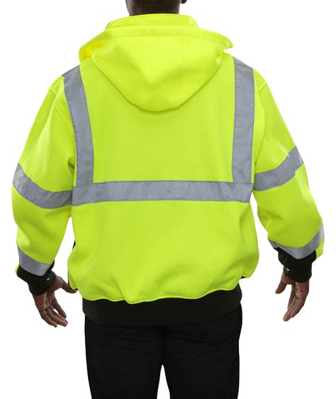 Hi Vis 2 Tone Reflective Safety Hoodie 603stlb Reflective Apparel Inc