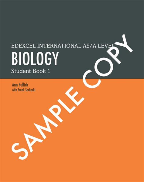 Pdf Edexcel International Asa Level Biologyedexcel International