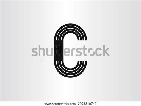 C Letter Logo C Minimalist Logo Stock Vector (Royalty Free) 2093310742 | Shutterstock