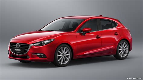 2017 Mazda 3 5 Door Hatchback Front Three Quarter Caricos