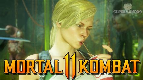 Cassie Got New Buffs Mortal Kombat 11 Cassie Cage Gameplay Youtube