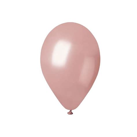 Palloncini Rosa Gold Metallizzati Cm Palloncini Rotondi