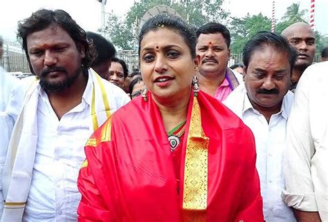 AP Minister Roja Says She Will Remain Loyal To Jagan Assembly Ticket