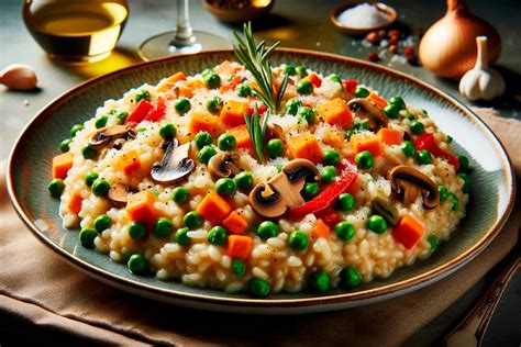 Receta Risotto De Verduras Casero F Cil Y R Pido De Hacer