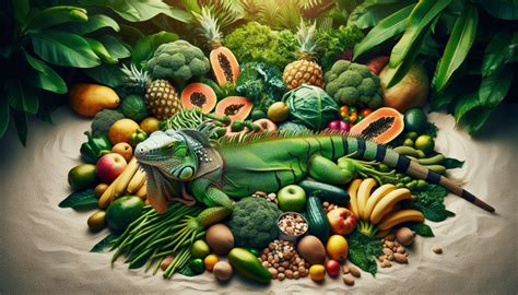 Green Iguana Diet: What Can They Eat? - Iguana Vibe