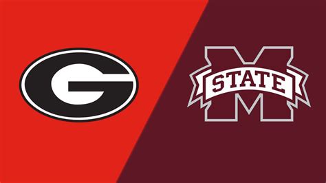 12 Georgia Vs 19 Mississippi State 5 6 24 Mira Juego En Vivo