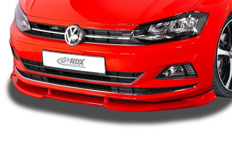 Front Spoiler Vario X Volkswagen Polo Vi Aw Vario X Pu Carparts Expert