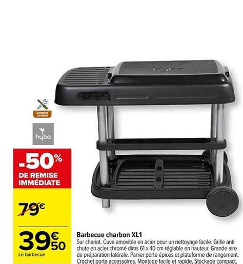 Promo Barbecue Charbon Xl1 Chez Carrefour ICatalogue Fr