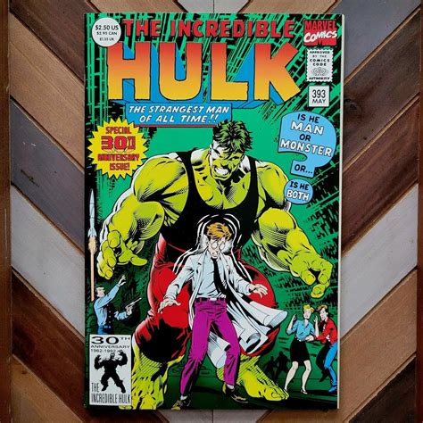 Incredible Hulk Nm Marvel Foil Giant Size Th Anniv