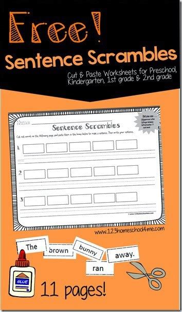 20 Unscramble Sentences Worksheets 1st Grade Desalas Template