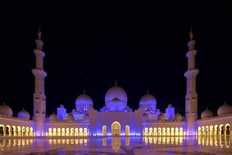 Evening Sheikh Zayed Grand Mosque Visit Dubai