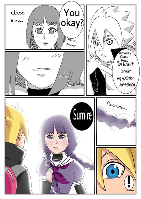 A Boruto And Sumire Doujinshi Page 7 By Uzumakiani On Deviantart