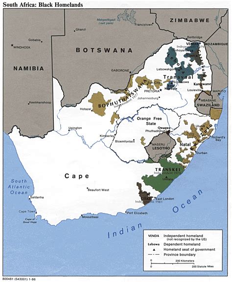 South African Tribes Map - My Maps