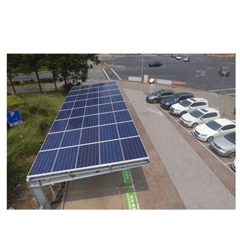 10KW 30KW Carport Solar Systems 1 4KN M2 Max Snow Load Hot Galvanized