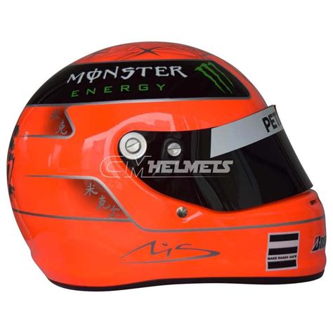 MICHAEL SCHUMACHER SPECIAL HELMET ARTISTIC DESIGN FULL SIZE HELMET | CM ...