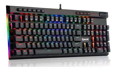 Teclado Optomec Nico Redragon Vata Pro Rgb K Ptico Ultra Computaci N