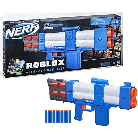 Blaster Nerf Roblox Arsenal Pulse Laser 10 Proiectile EMAG Ro