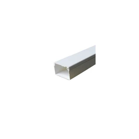 Canal Cablu Pvc 40x40mm 2m Buc Alb Canalux Smd Plus Ro