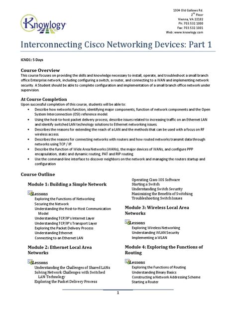 Icnd1 Interconnecting Cisco Networking Devices Part 1 Pdf Router Computing Computer