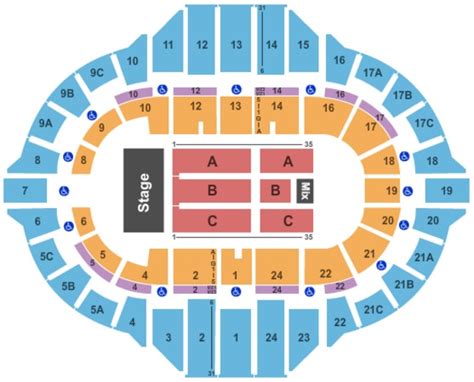 Peoria Civic Center - Arena Tickets in Peoria Illinois, Seating Charts ...